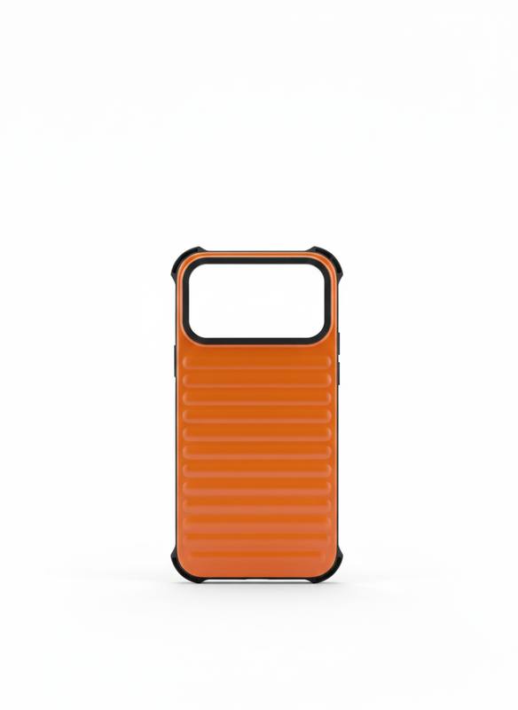 Rugged Shockproof Protective Smartphone 17 Pro Max Case with Enhanced Grip Ribs, Raised Screen and Camera Bezels, and Precision Cut-Outs for Everyday Impact Protection