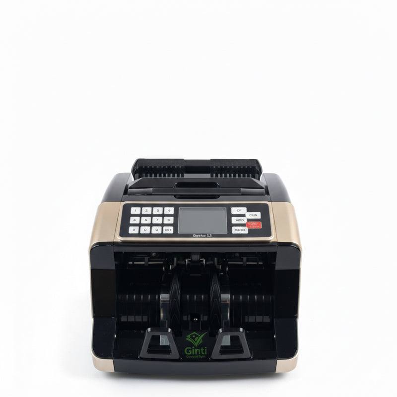 GINTI COUNTER Professional Automatic Cash Counting Machine with UV MG IR Fake Note Detection and High Speed Cash Processing — photo 2