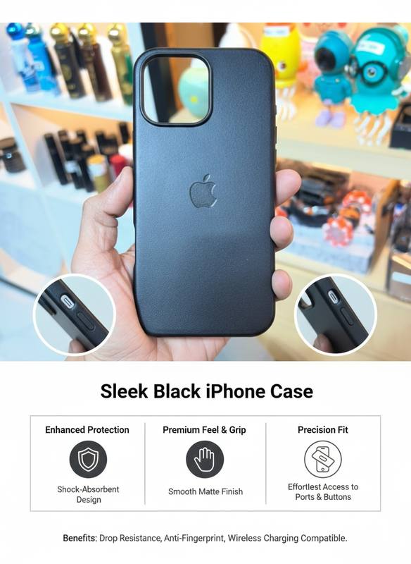 Premium Matte Shockproof Slim Protective Phone Case with Enhanced Grip and Wireless Charging Compatibility — photo 2