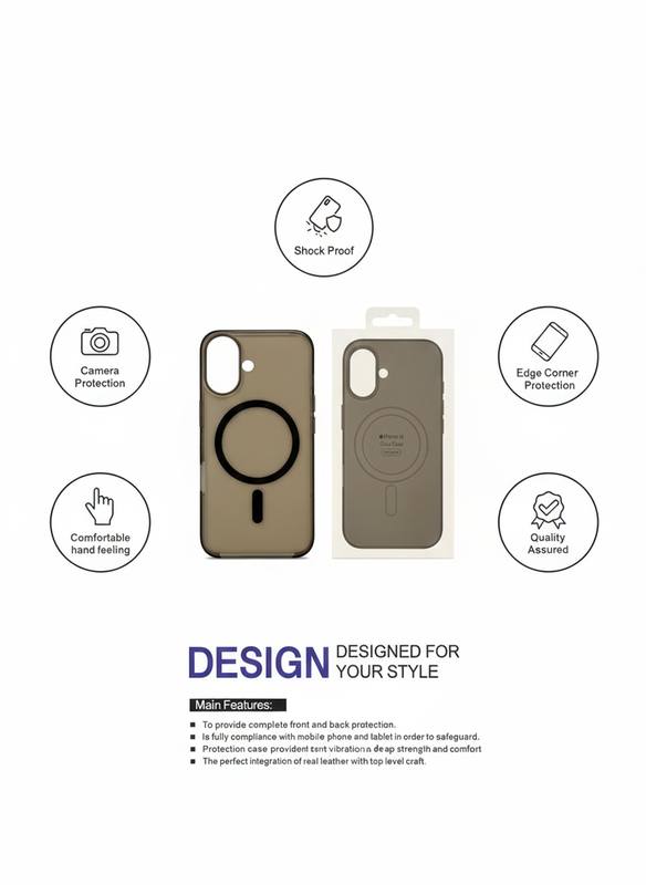 Shockproof Magnetic Wireless Compatible Phone Case with Camera Protection and Edge Corner Guard – Slim Comfortable Grip Protective Cover — photo 2