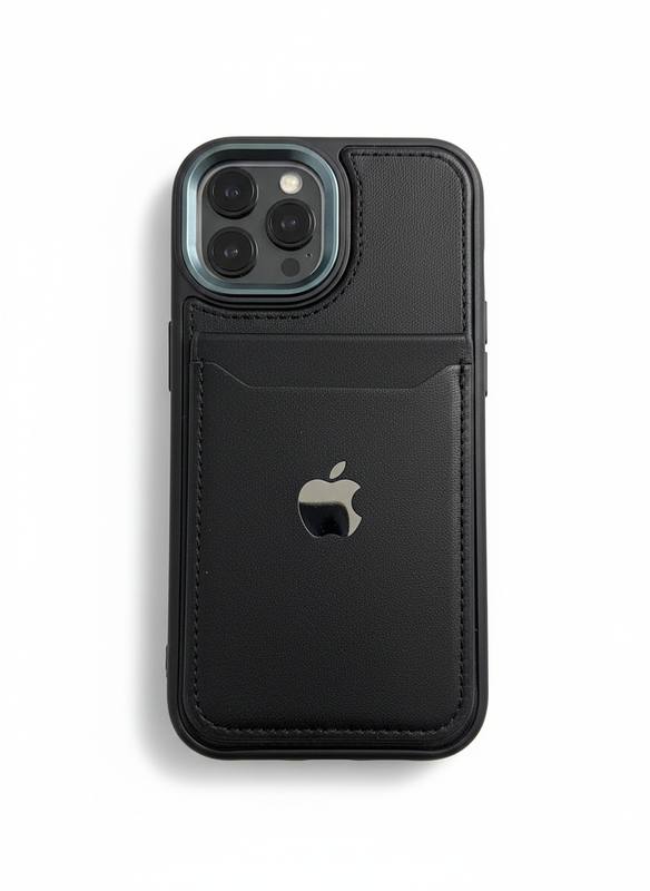 Light Sand Waterproof Card Holder iPhone Case with IP15 Protection, Slim Lightweight Design, and Full Coverage Fit