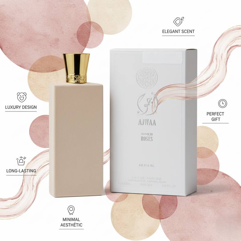 Ajwaa Roses Luxury Eau de Perfume with Elegant Floral Scent, Long Lasting Wear, Premium Spray Bottle, and Gift-Ready Designer Packaging for Everyday Sophistication — photo 2