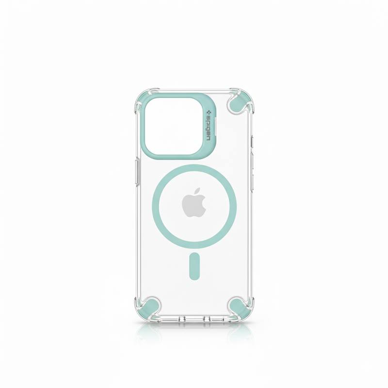 Spigen Style Crystal Clear MagSafe Compatible iPhone Case with Advanced Drop Protection and Camera Lens Guard