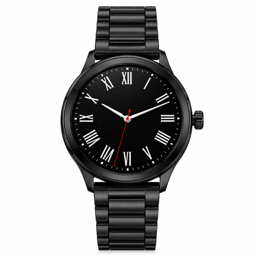 Bonvoy Gen-X Premium AMOLED Smart Watch – Classic Metal Edition