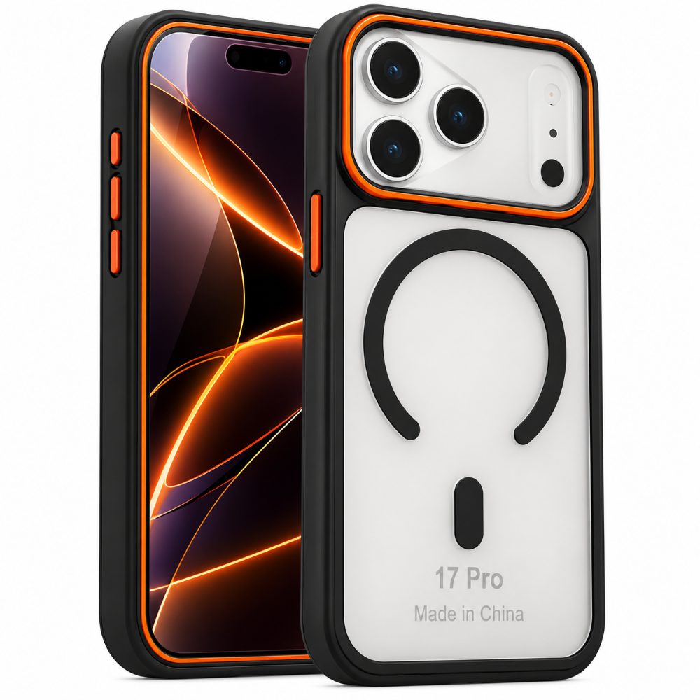 iPhone 17 Pro MagSafe Case (Clear Hybrid) - Ultra Drop Protection, Raised Camera & Screen Bezel