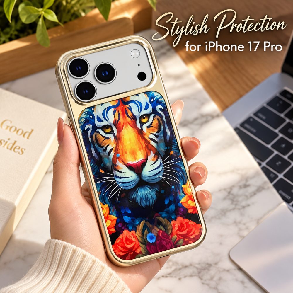 Artisan Tiger iPhone 17 Pro Case - Premium Metal Frame, Shockproof & Scratch-Resistant — photo 3