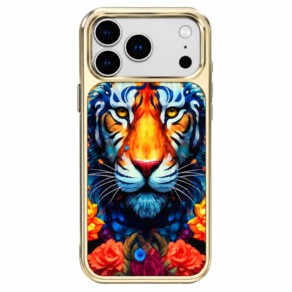 Artisan Tiger iPhone 17 Pro Case - Premium Metal Frame, Shockproof & Scratch-Resistant