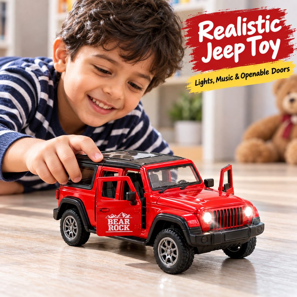 Bifun Toys "Thar Rock" 1:32 Collector's Model - Die-Cast Metal Body, Openable Doors — photo 2