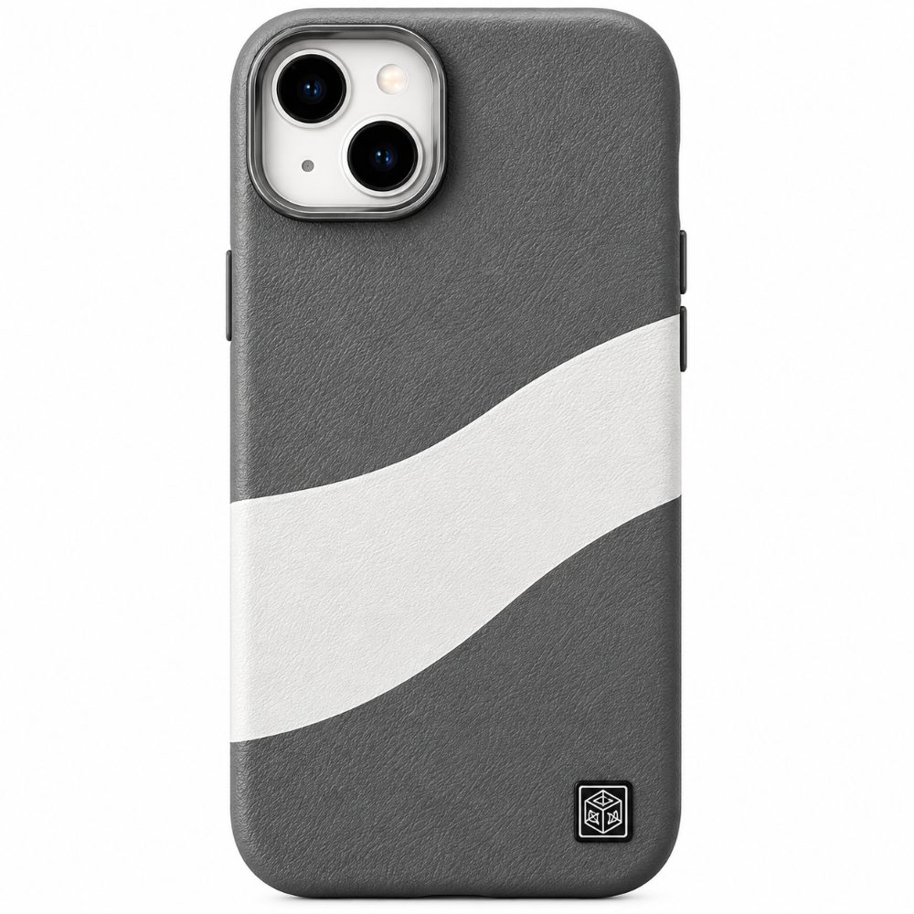 Modern Wave Leather-Feel iphone 11 Case | Advanced Camera Protection
