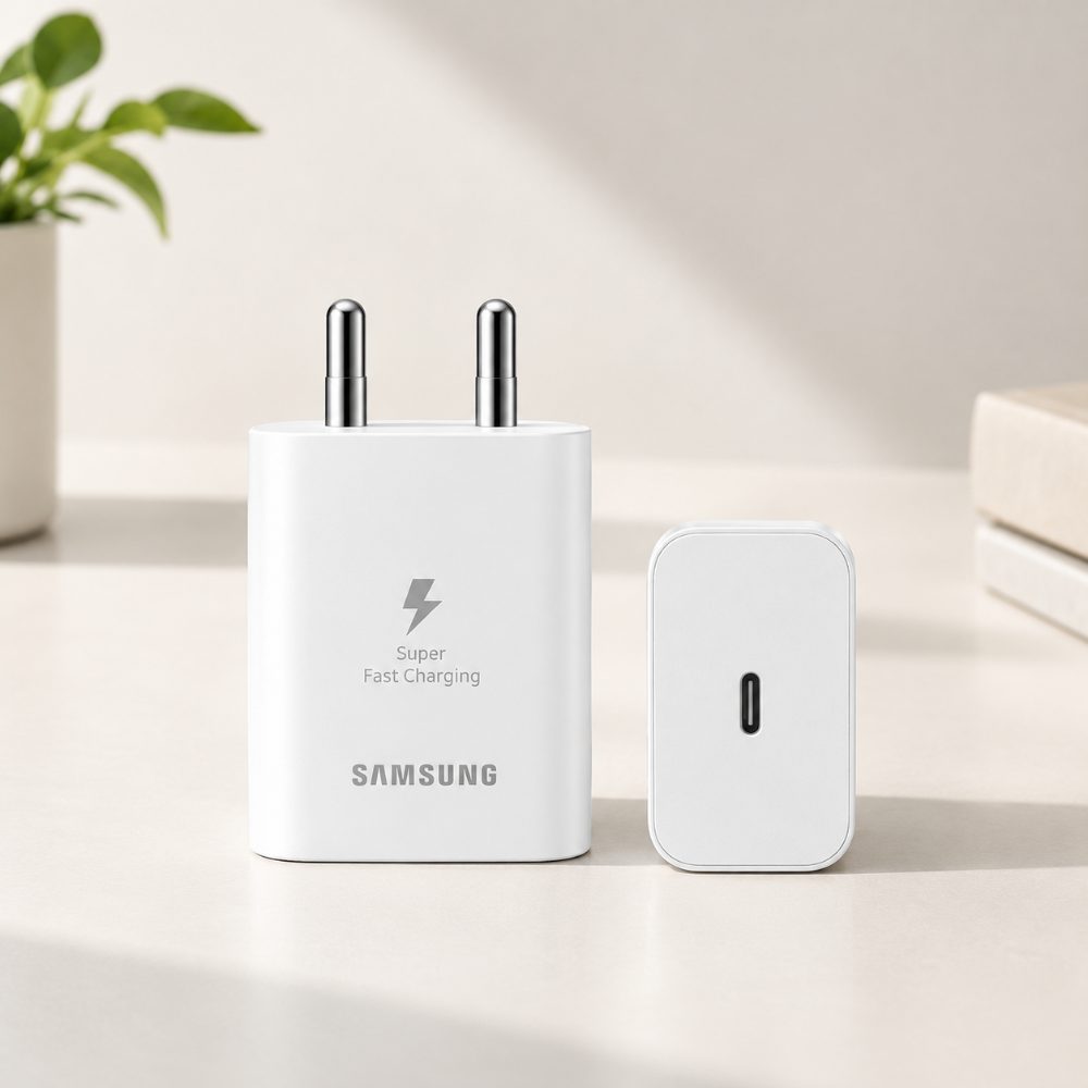 Samsung 25W USB Type-C Power Adapter, Super Fast Charging Wall Charger for Compatible Smartphones, White — photo 2