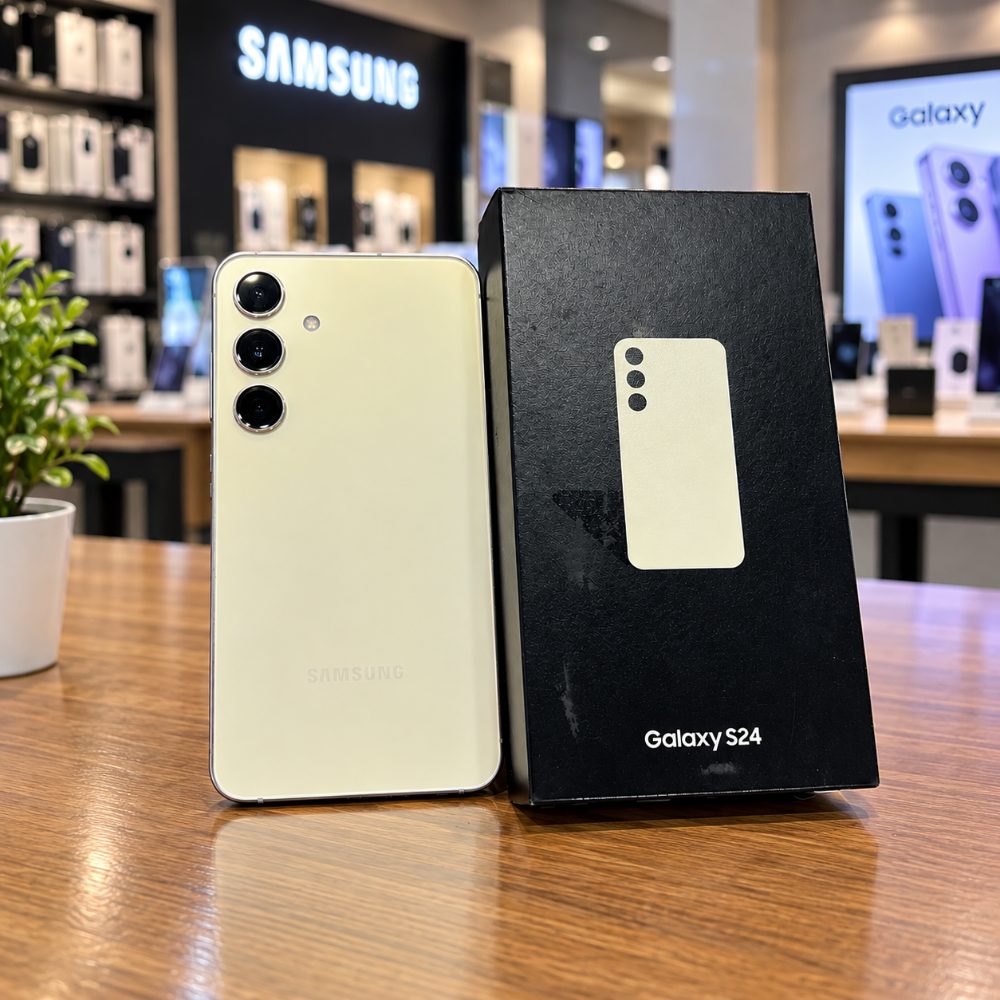 Samsung Galaxy S24 5G 8GB RAM 128GB Storage Yellow Pre-Owned Smartphone with 6.2 Inch Dynamic AMOLED 2X Display Triple Camera 4000mAh Battery