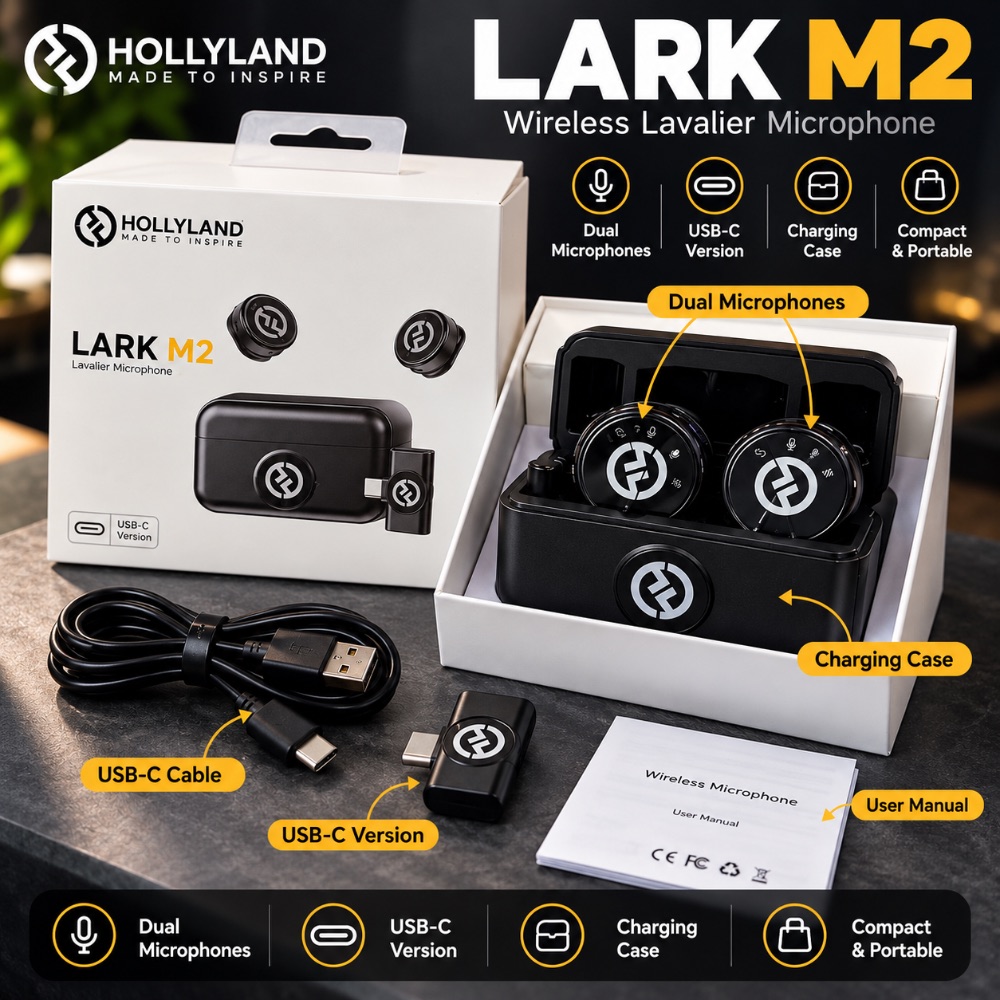 Wireless Lavalier Microphone Dual Mic with USB-C Receiver, Noise Reduction Mic for Vlogging, YouTube, Reels, Interviews & Live Streaming – Pre-Owned, First Copy, Not Original — photo 3