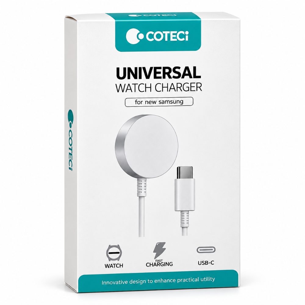 Universal Magnetic Smart Watch Charger with USB Type C Connector for Samsung Galaxy Watch — photo 1